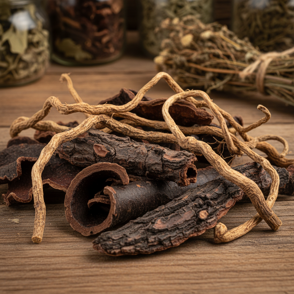 black haw bark ( devils shoe string)