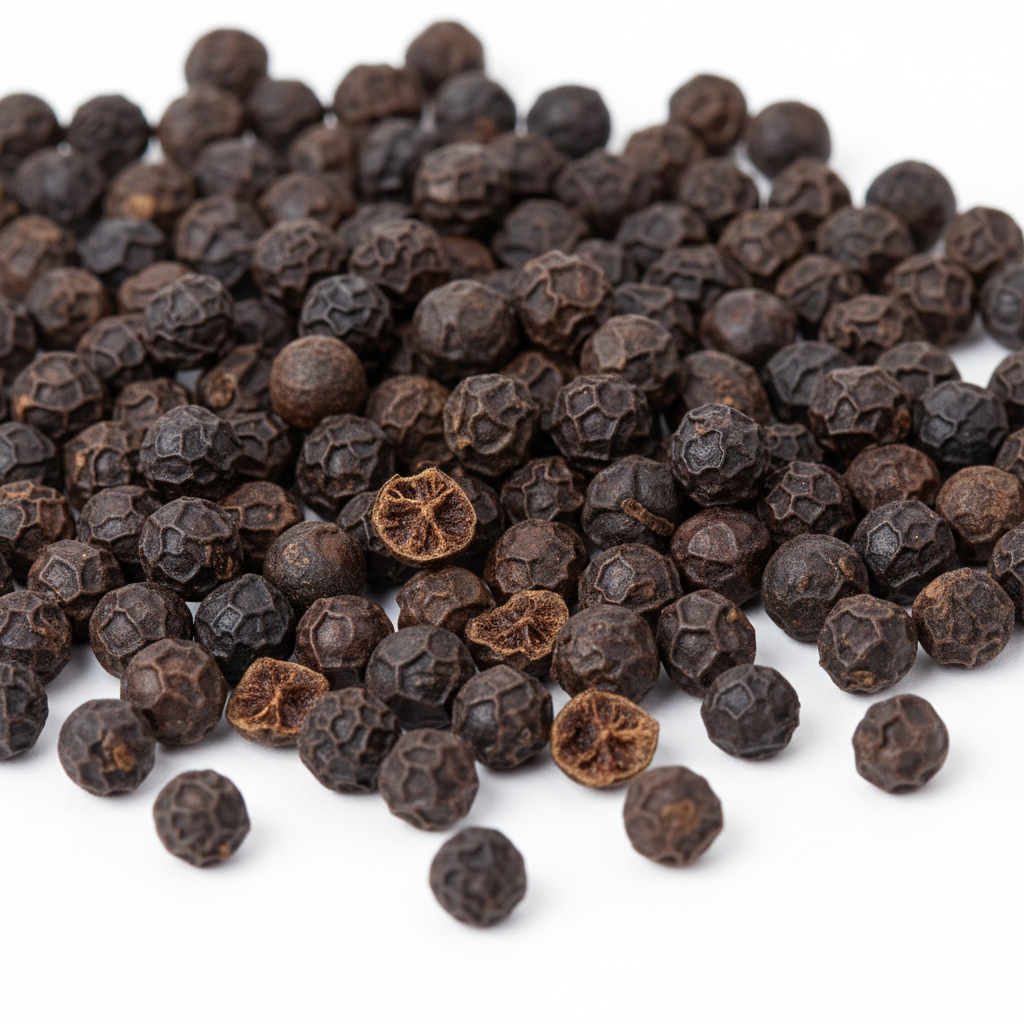 Peppercorn black ( ¼ cracked)