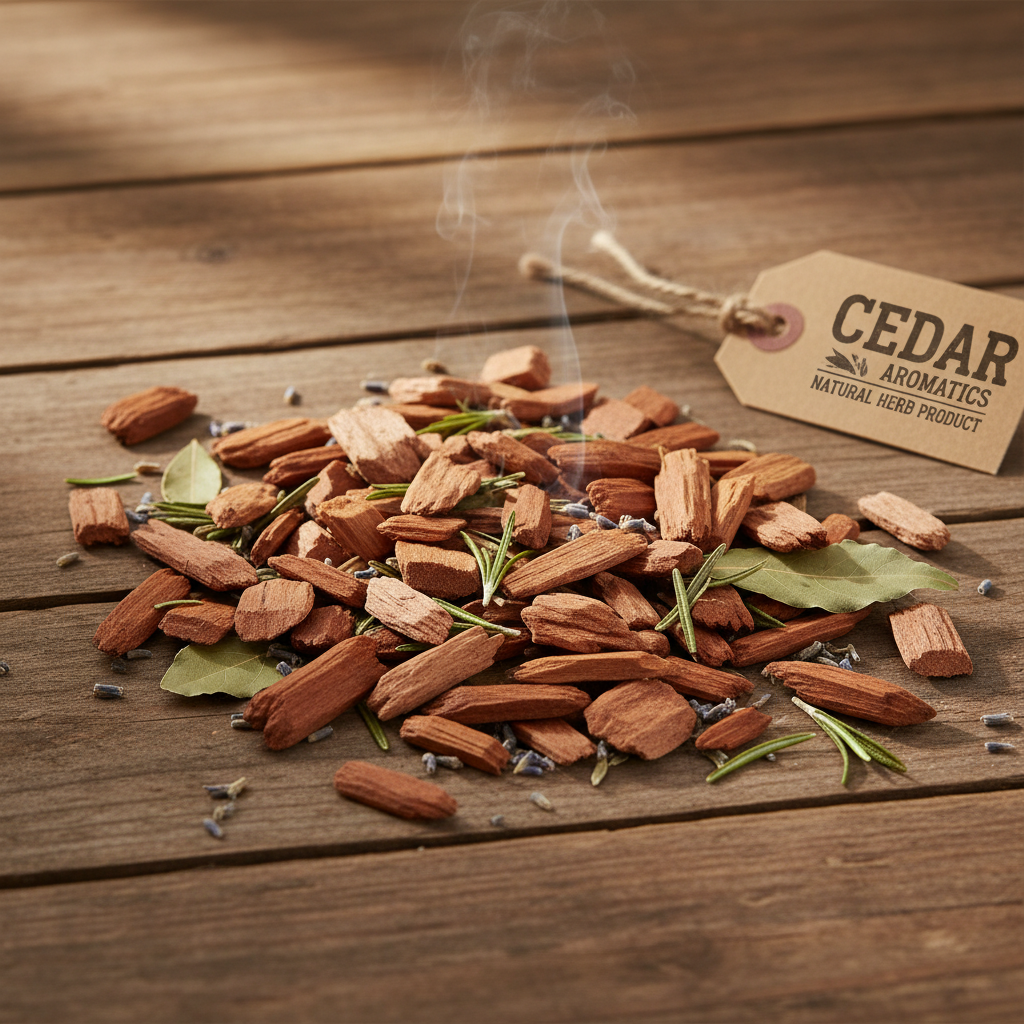 Cedar chips