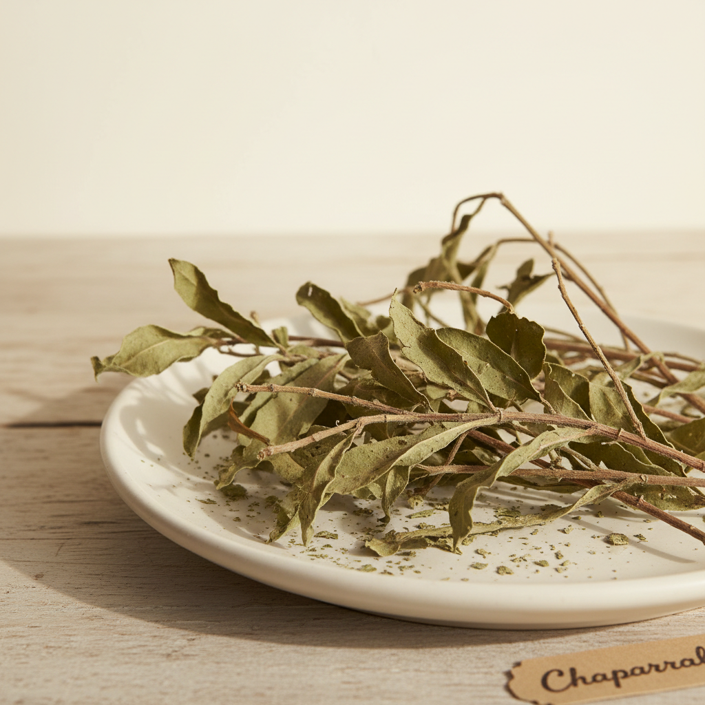 Chaparral leaf