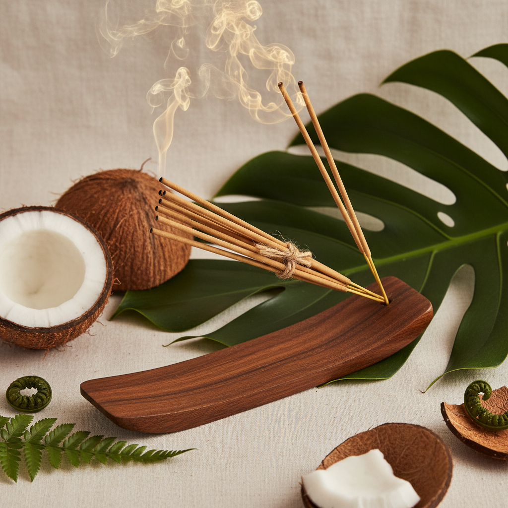 coconut incense sticks