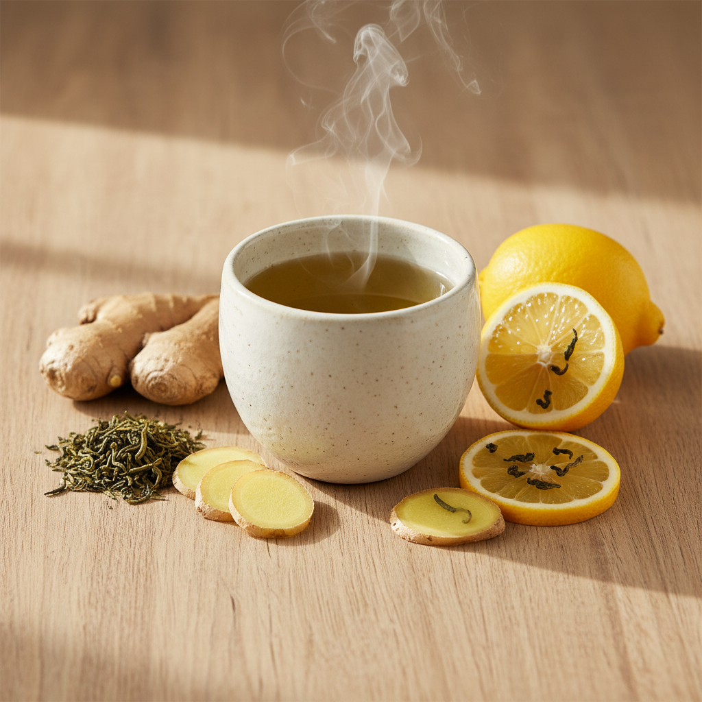 Ginger Lemon Tea