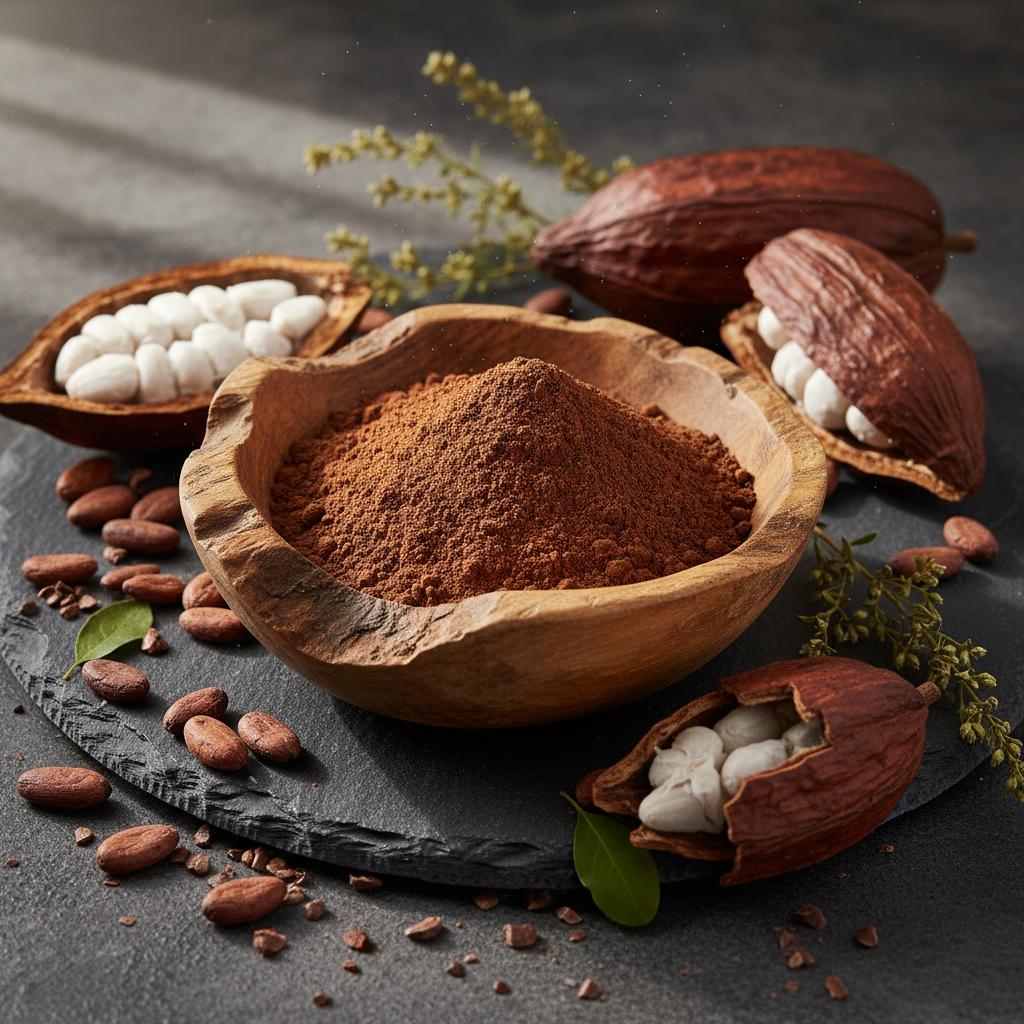 Organic cacao pwdr
