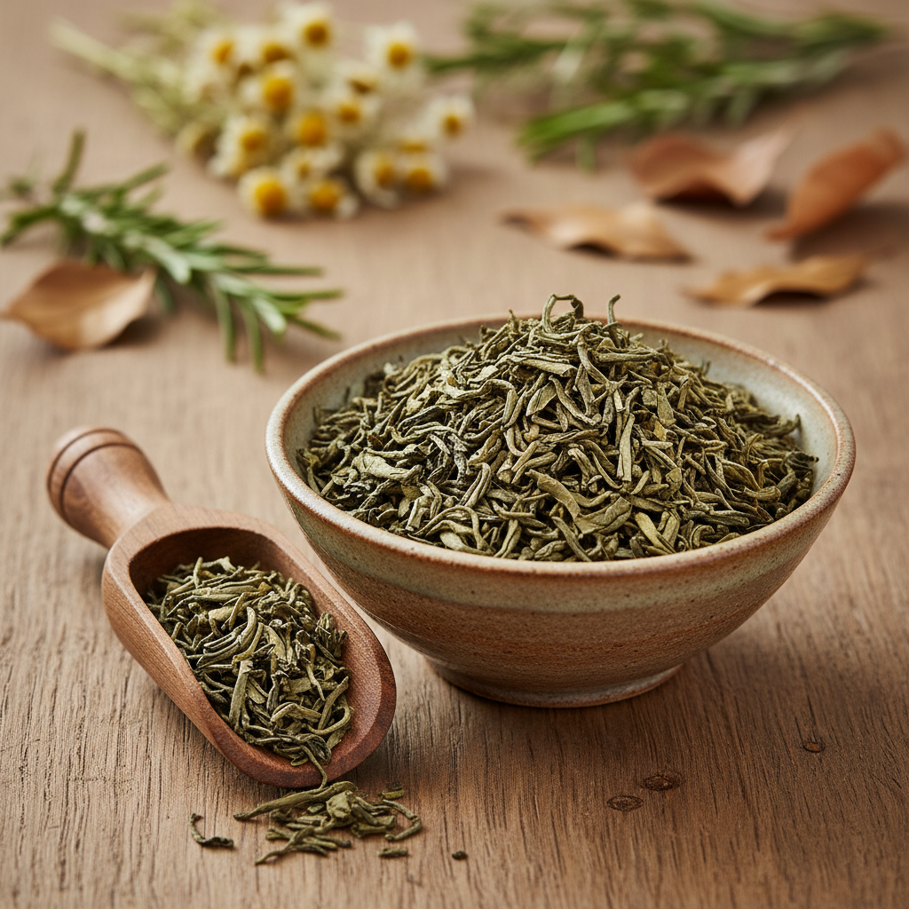 Panfired Green Tea