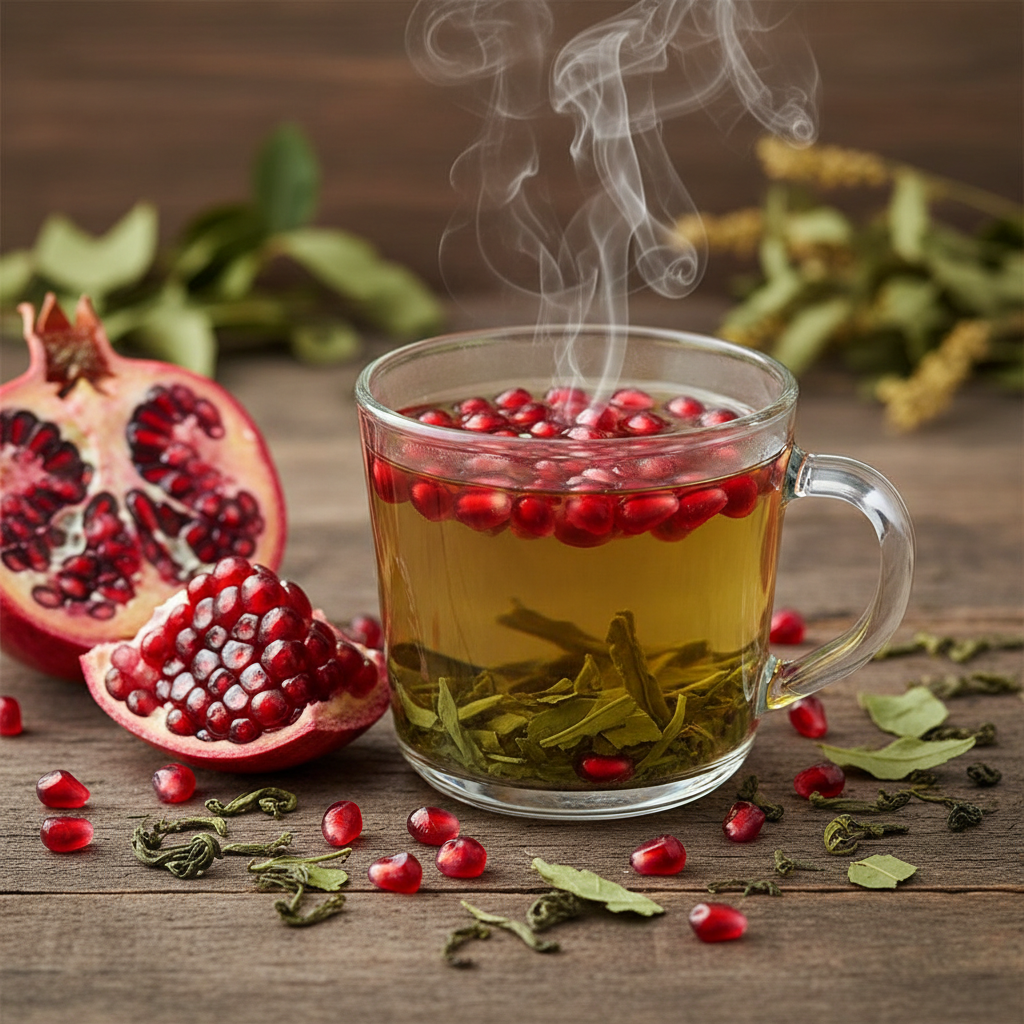 Pomegranate Green Tea