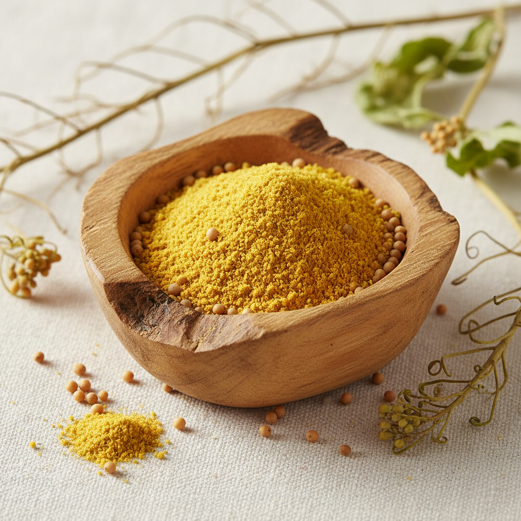 Mustard seed pwdr (yellow)